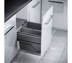 HAILO 3610821 CARGO mit 45 Liter Volumen für 50 cm Schrankbreite / Abfalltrennsystem