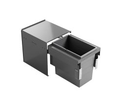 HAILO 3608611 AS Cargo Aqua 600 28 mit 28 Liter Volumen für 60 cm Schrankbreite / Abfalltrennsystem