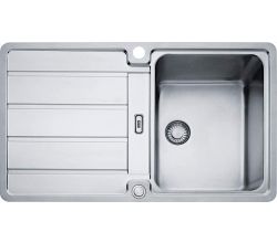 FRANKE Spüle Slimtop HYDROS HDX 214 mit Druckknopfventil / ab 45 cm Unterschrank / Slimtop/Flächenbündig