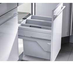 HAILO 3610-47 Abfallsorter 38 (2x19) Liter EURO CARGO S-45/2 für 45 cm Schrankbreite