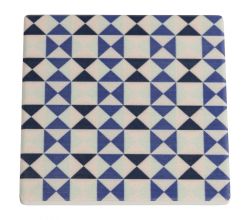 Medina Untersetzer Saidia, Keramik/Kork, 9,5 x 9,5 x 0,75 cm, DU0016