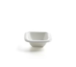 Schale 12 cm / Maxwell & Williams / White Basics / Sphere Square / Dipschale
