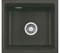 Unterbauspüle KeraDomo KARA 42 U/g mit Medio-Matte und geschliffener Oberseite / ab Schrankbreite 50 cm / Einbauspüle