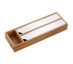 KESPER 58040 Folienspender aus zertifiziertem Bambus / Folienabroller