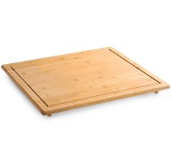 KESPER 58599-13 Schneide- und Abdeckplatte aus Bambus / Herdabdeckplatte / Holzschneidbrett / Schneidbrett