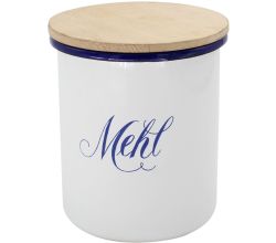 Karl Krüger 72H12M Emaillierte Dose - MEHL - Serie Husum
