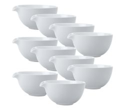10er SET Maxwell & Williams IA0105 Schüssel 18cm KITCHEN Porzellan
