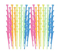 10er SET METALTEX 257834080 Cocktail-Picker, 100 Stück / Partypicker