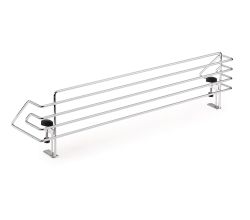 Kindersicherung chrom für 60er oder 90er Herd / Kinderschutzgitter / Herdschutzgitter / Schutzgitter