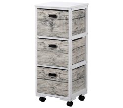 KESPER 14276 Regal mit 3 Boxen, 32 x 31 x 78/82 cm