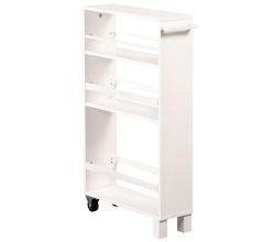 KESPER 24854-13 Nischenregal, weiß gekälkt aus FSC-zertifizierte Spanplatte / Regal / Rollregal