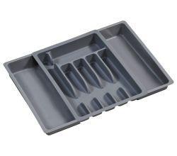 KESPER 30087 Variabler Besteckkasten ausziehbar von 29 - 50 cm / Besteckeinsatz