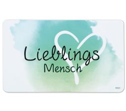 KESPER 31253 Dekor-Frühstücksbrettchen Motiv LIEBLINGSMENSCH