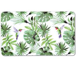 KESPER 31258 Dekor-Frühstücksbrettchen Motiv TROPICAL