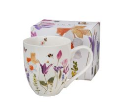 DUO Flowers Classic XXL-Tasse MAY mit 1000 ml, New Bone China Porzellan