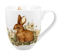 DUO ANIMALS XXL Becher 1000 ml HASE New Bone China Porzellan