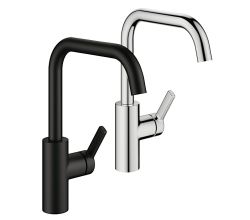 KWC Küchenarmatur LUNA E6 mit seitlichem Bedienhebel / Einhebelmischer