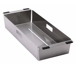 LAVABO Resteschale aus Edelstahl / Restebecken / Abtropfschale