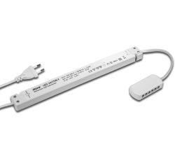 HERA LED Trafo 24/75W F, flach, mit 12-fach Verteiler