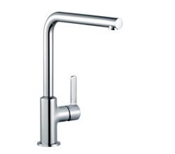 KLUDI Armatur L-INE S in Chrom mit schwenkbarem Auslauf