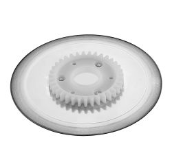 Ritter Schinkenmesser WEISS für Multischneider amano5 und manus3 / Schneidemesser