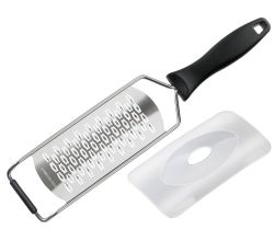 FMprofessional 22242 Reibe CHEF - kurz grob - aus Edelstahl und Kunststoffgriff / Funktionsreibe