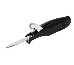 FMprofessional 22271 Austern- und Parmesanbrecher aus INOX mit Kunststoffgriff / Austernmesser