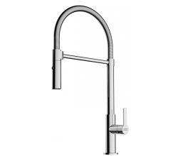 FRANKE Armatur MARIS Slim Semi-Pro in CHROM / Einhebelmischer