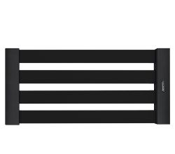 SYSTEMCERAM MEDIO-Matte 365 x 170 mm Aluminium, schwarz eloxiert / Zubehör / Abtropfmatte