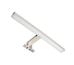 DesignLight MIRBO Universal Badezimmerleuchte CHROM - 300 Lumen neutralweiß / Badleuchte / Schrank-Leuchte / LED-Beleuchtung
