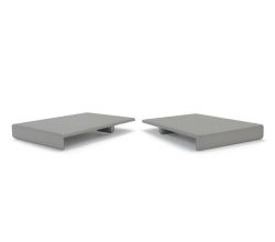 Linero MosaiQ Endkappen Edelstahl-Optik für Profilleiste / Relingsystem / Kesseböhmer