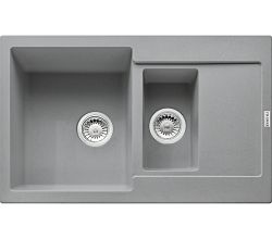Franke Spüle Maris MRG 651-78 inkl. Abtropfbecken und Druckknopfventil / Ausschnittmaß 760 x 480 mm / Einbauspüle
