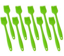 10er SET METALTEX 242538008 Silikon Backpinsel 21 cm in GRÜN / CHROMOTHERAPY
