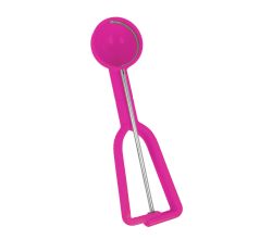 METALTEX Gelati Eisportionierer 22 cm - RHODAMINE (Pink-Rot)