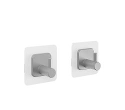 METALTEX U-Fix Hafthaken 2er Set Größe 3 x 3 cm