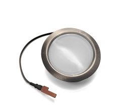 LED Ersatz - Einbauleuchte neutralweiß für Razzo 1 und Rea 1 edelstahlfarbig / Ersatzleuchte