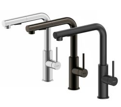 NABER Armatur NAMOR 4 mit schwenkbarem Brauseauslauf / Küchenarmatur / Einhebelmischer