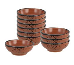 10er SET CreaTable 22517 Nature Collection Sojaschale 8 cm TERRA