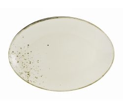 CreaTable 20369 Nature Collection Platte oval 35 cm EARTH
