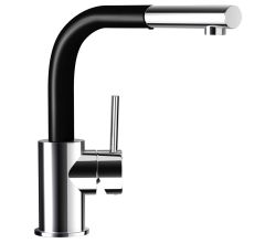 SCHOCK Armatur NIMBUS mit schwenkbarem Zugauslauf / CRISTADUR®