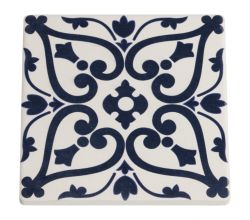 Medina Untersetzer Maarif, Keramik/Kork, 9,5 x 9,5 x 0,75 cm, DU0009