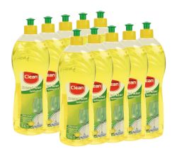 10er SET Spülmittel zu je 1 L Zitrone von Elina CLEAN / Reinigungsmittel / Geschirrspülmittel / Spüli