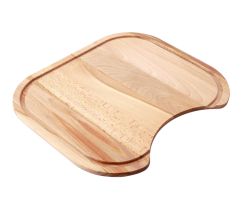 Holzschneidbrett 525004401 für PYRAMIS Spülen mit Monoblock Becken 34x40 cm / Schneidbrett / Schneidebrett aus Holz
