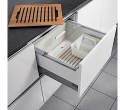 HAILO Pantry Box Einsatz für 60er Schubfach mit 50 cm Nenntiefe / Aufbewahrungsbox