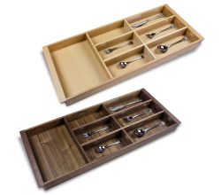 Besteckeinsatz 80er Schubl. B 720 x T 300 mm für IKEA Metod (ab 2015)