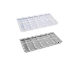 Besteckeinsatz CUISIO 100 (B 885-920 x T 463-480 mm) / Besteckkasten für 100er Schubl.