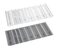 Besteckeinsatz CUISIO 120 (B 1085-1120 x T 463-480 mm) / Besteckkasten für 120er Schubl.