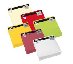 Fasana Servietten, 33 x 33 cm, 3-Lagig, 1/4 Falzung, Tissue Napkin Collection