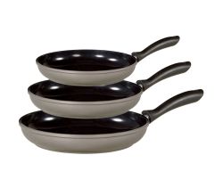 Aluguss Pfanne POTSDAM flach mit Ceramic-Beschichtung / Bratpfanne / Karl Krüger