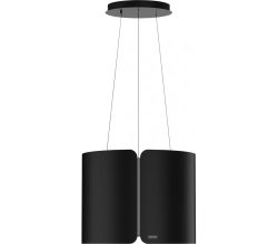 FRANKE 345.0654.933 Inselhaube Smart Suspended FSMS F42 BK MATT, schwarz matt / Dunstabzugshaube